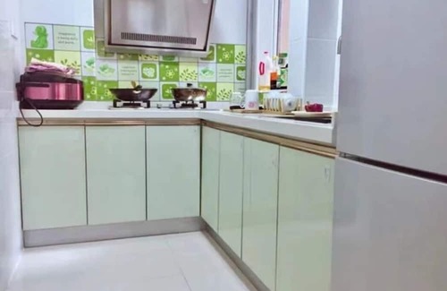 Huainan Apartamento | Cozy 1BR Wanda Plaza Elevator Bath