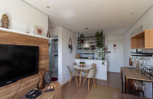 Sao Paulo Apartamento | Apartamento com Lazer Wi-fi e Garagem em Jaragu