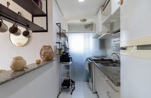 Sao Paulo Apartamento | Apartamento com Lazer Wi-fi e Garagem em Jaragu