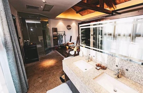 Lintong District Cama Y Desayuno | BIG HOUSEliyugewenquantingyuanxiaozhu