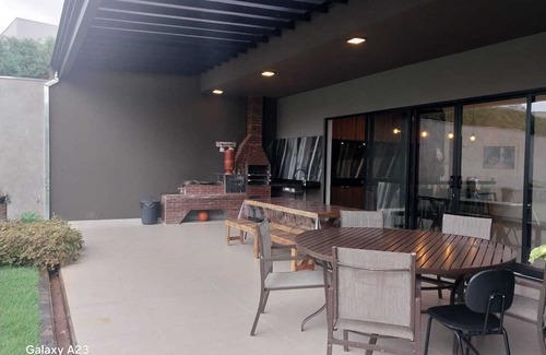 Rifaina Casa | House in luxury condominium with 2km of river in Rifaina accommodates 14 people