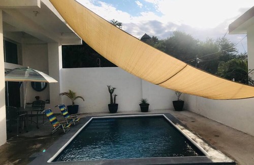Manzanillo Casa | House with pool one block from the beach!