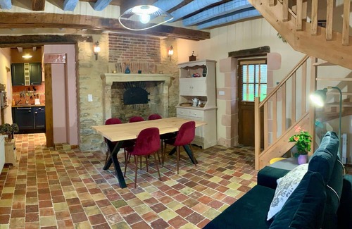Monce-en-Saosnois Cabaña | Gite Moncé-en-Saosnois, 1 bedroom, 3 persons