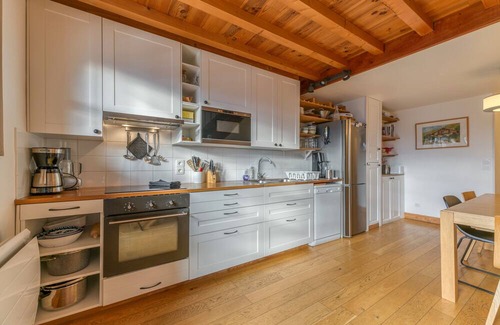 Villard-Reculas Apartamento | Apartment 'Tout Confort Et Moderne Granges 33' with Mountain View, Balcony and Wi-Fi