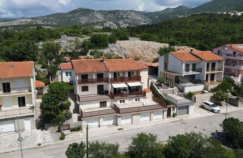 Klenovica Casa | Vacation home with pool, terraces, garden kitchen and beautiful sea views