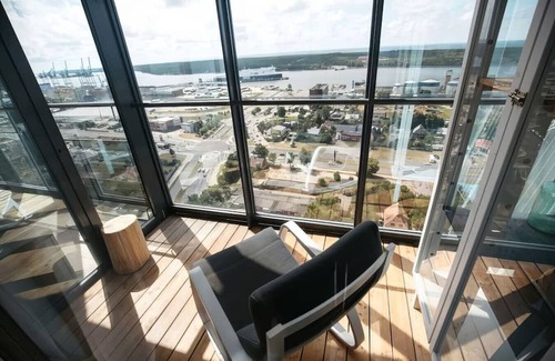 Klaipeda Apartamento | Sea view 24th floor apartment