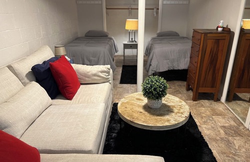 Alpharetta Apartamento | Charming Basement Studio Oasis!