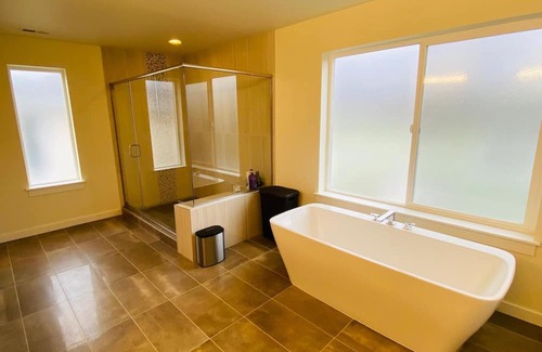 Kent Casa | Master Bedroom with attached Master Bathroom in a Brand new House for Rent