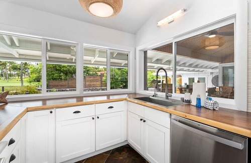 Keauhou Casa | Manukai Hale: Luxe Golf View, Pool, Boho Charm, & Prime Location Near Heeia Bay