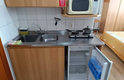 Vila Rosa Apartamento | Estúdio aconchegante no Centro Novo Hamburgo com WiFi e sala de ginástica.