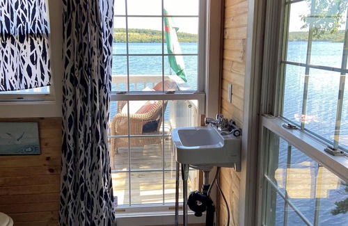 Darlings Lake Cabaña | Make some amazing memories at this unique, friendly lakefront Wits End Cottage
