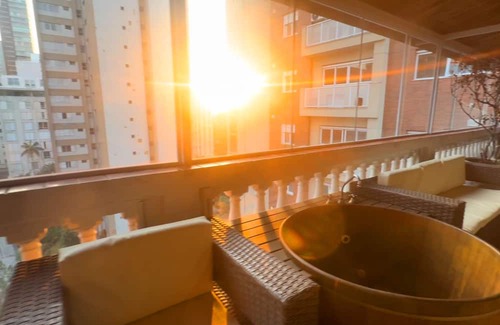 Itaim Bibi Apartamento | Coverage with Hot Tub in Itaim