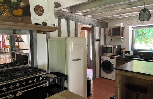 Saint-Ouen-les-Vignes Casa | Longère à la Campagne Avec Piscine Intérieure, Idéale Famille . Animaux Acceptés