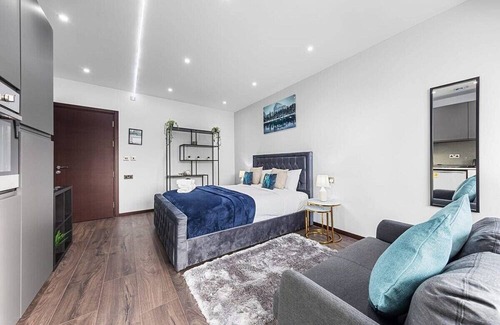 Golders Green Apartamento | Stylish King Size Bed Studio near Central London