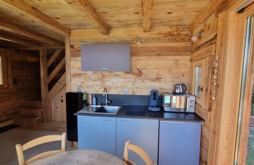 Saint-Martin-d'Uriage Chalet De Esquí | Un Petit Chalet Dans les Montagnes : Lieu Insolite Pour les Amoureux de Nature