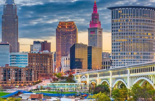 Downtown Cleveland Apartamento | 3 Stylish Rooms w/City Views in DT Cleveland - Near RnR HoF