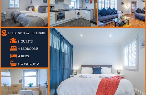 Coatbridge Apartamento | 3-bedroom apartment in tranquil Coatbridge with WiFi