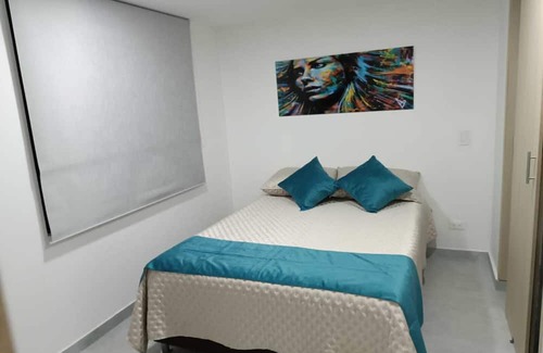 Itagui Apartamento | Charming 1-bedroom apartment in wonderful Itagüi with WiFi