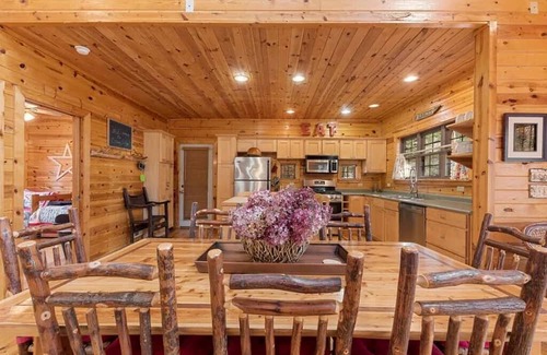 Lakeside Cabina | CEDAR LODGE HIDEAWAY: Private pool, private beach, fireplace, & firepit.