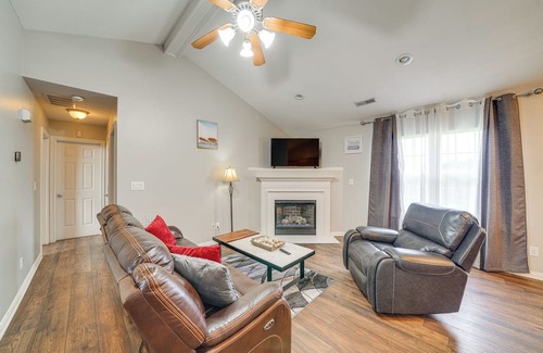 Speed Casa | Peaceful Jeffersonville Getaway Near Golf Courses!