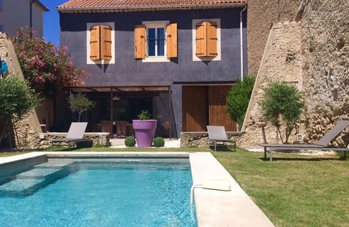 Nissan-lez-Enserune Casa | CIFFRE HOUSE 4 BEDROOMS SWIMMING POOL GARDEN 17 minutes from the beach