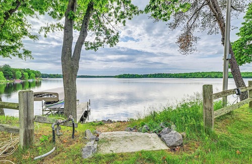 Merrillan Casa | Wisconsin Home w/Dock on Lake Arbutus!