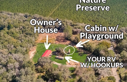 Spring Hill Casa | 🐓Your cozy RV PARK retreat! Nature, play & chickens - who could ask for more?!