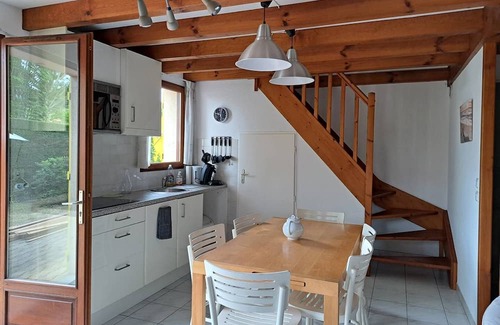 Saint-Julien-en-Born Casa | 3-room house with swimming pool in Village Océlandes