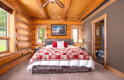 Clark Casa | Custom Log Home in North Routt. Enjoy Biking, Hiking, Swimming, Fishing and Life