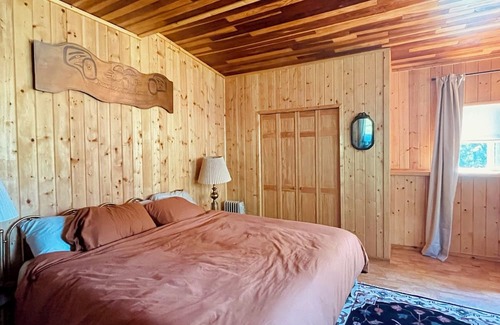 Camano Island Otro | Rustic Orchard Farmhouse with Ocean Views on Camano Island