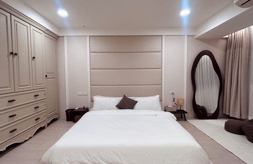 Datong Apartamento | 3 minutes to taoyaun airport MRT / 5mins to night market! 6 people max apartment