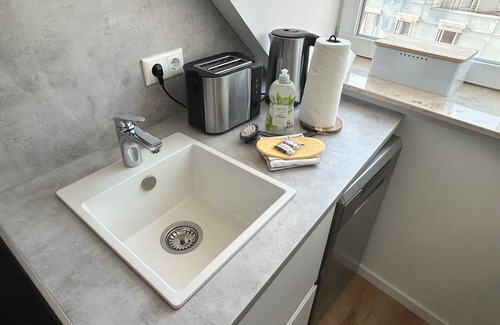 Mitte Apartamento | Neue, moderne Wohnung im Zentrum, Schallschutzfenster, DisneyPlus