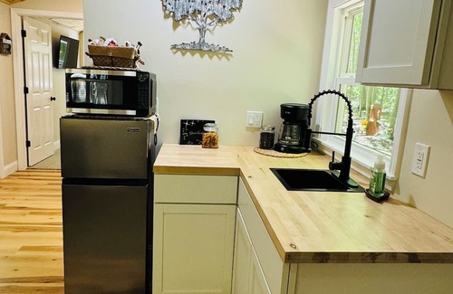 Birch Run Township Cabina | Unit 4 LODGE Secluded Woodsy Lodge Retreat with Modern Comforts Near Frankenmuth