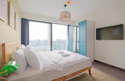 Basaksehir Apartamento | Aspen - Modern Design 2BR Apt w/ Parking & Gym