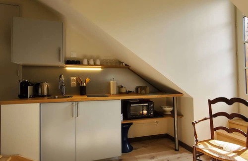Monestier-de-Clermont Apartamento | Cosy, superbly equipped 40m2 studio, 15 minutes from the Himalayan footbridges.