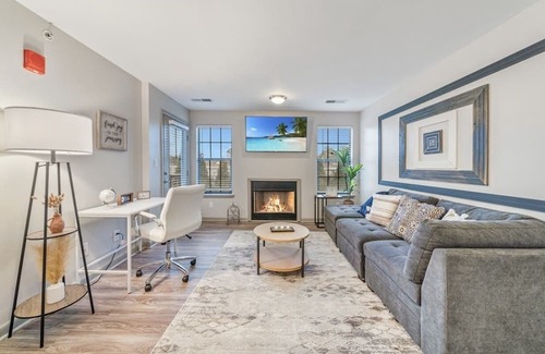 Sherwood Park Apartamento | Modern 1 br/58’ tv/ fast wifi and