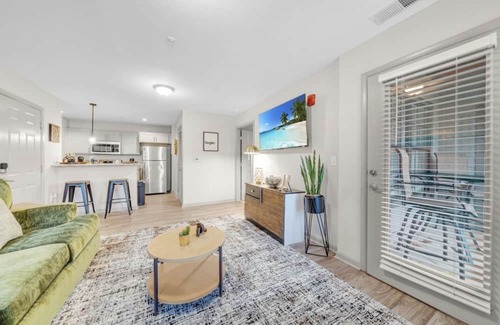 Sherwood Park Apartamento | Modern 1 br/58’ tv/ fast wifi and