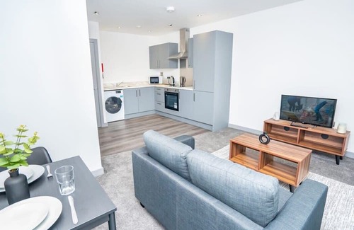Brierley Hill Apartamento | Bright and Modern 1 Bed Apartment in Redditch