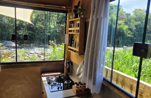 Mambucaba Cabaña | Casa da Cachoeira 2, em Paraty, Somos pet Friendly