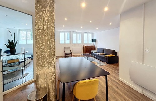 Quartier Hyper-Centre Apartamento | Hypercentre, Agréable T2 Style Loft , Fibre