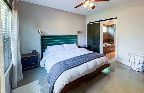 Valley Lake Hills Casa | Serene & stylish home with cowboy pool, fenced yard, & firepit - dog-friendly