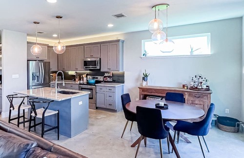 Valley Lake Hills Casa | Serene & stylish home with cowboy pool, fenced yard, & firepit - dog-friendly