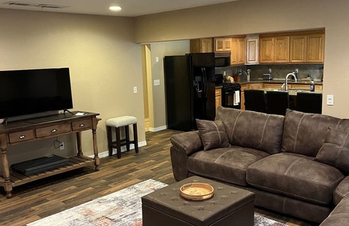 Board Camp Casa | Ride to the ATV trails from this Spacious 4-bedroom house with RV hookup!