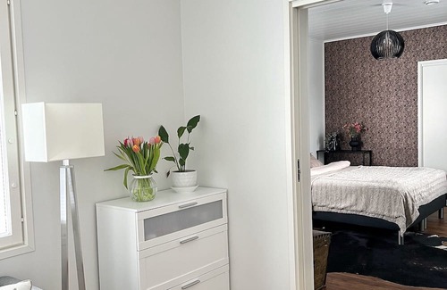 Lahti Casa | Modern & Stylish 2BR Apartment with Sauna, Terrace and Free Private Parking