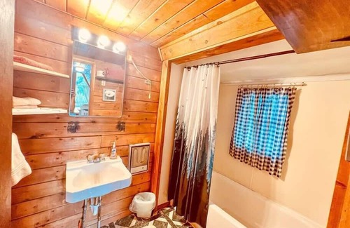 Howard Cabina | Cozy Cabin with Arkansas River View, No Pet Fee