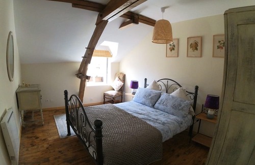 Bersac-sur-Rivalier Cama Y Desayuno | Double room with garden view