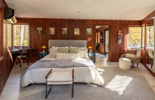 Brevard Cabaña | Glamping in Brevard - Hellbender Treehouse