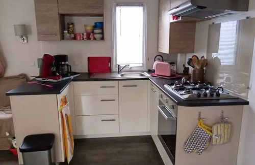 Les Mathes Casa | Camping Bonne Anse Plage by Océan Mobilhomes * - Mobile Home BA272 - 40 m2 3 Bedrooms 6 people