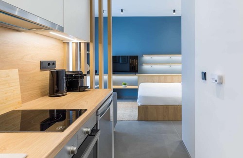 Thessaloniki City Centre Apartamento | Paloma by halu!: Inner court view