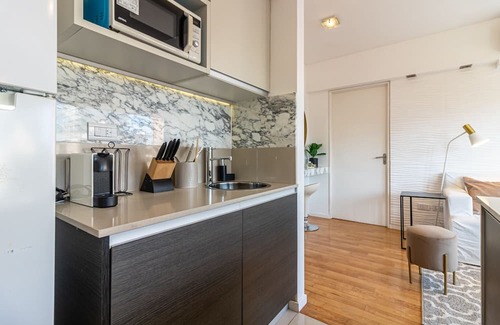 Palermo Apartamento | Modern 1BR Apartment: Pool, Laundry, WiFi, Beautiful Views